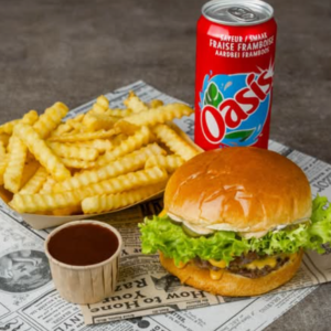 MENU DOUBLE CHEESEBURGER